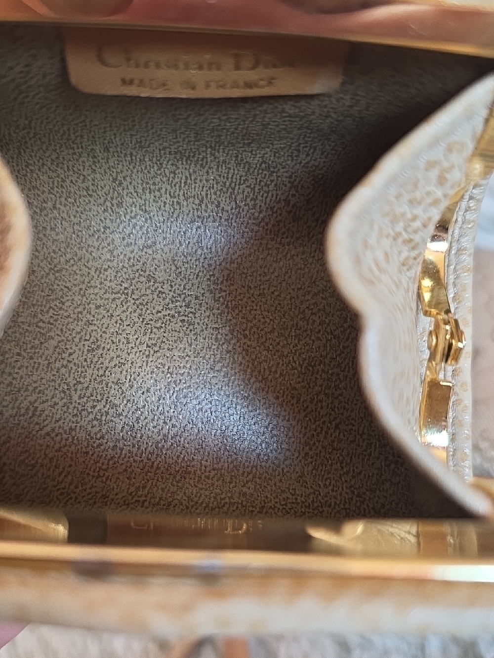Christian Dior Sling Honeycomb Bag with Coin Purse - Picture 11 of 14